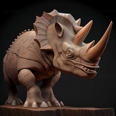 3D model Sierraceratops (STL)